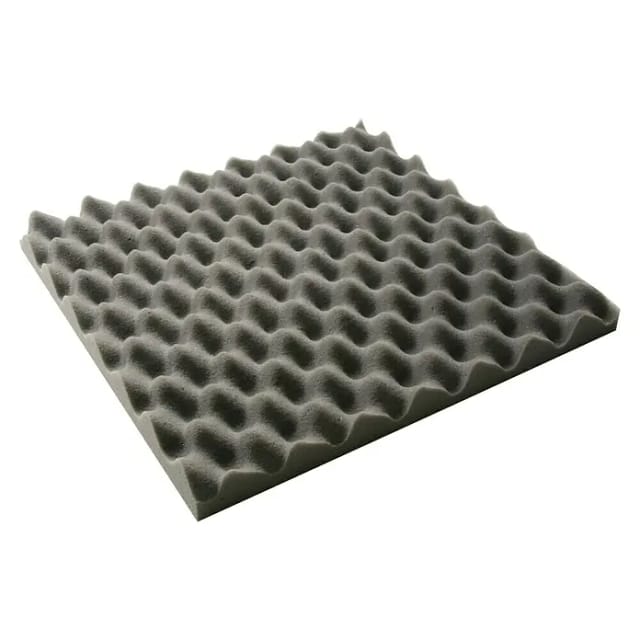 Schaumstoffnoppenplatte anthrazit 50 x 50 cm, 30 mm hoch