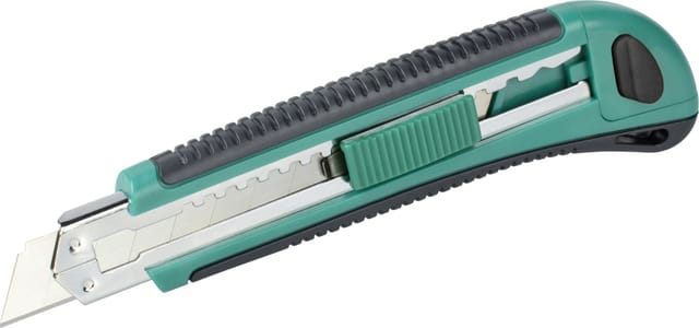 Wolfcraft Abbrechmesser 18 mm inkl. 3 Ersatzklingen