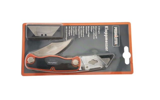 Primaster Klappmesser 5 Klingen 7 und 6 cm Kunststoff