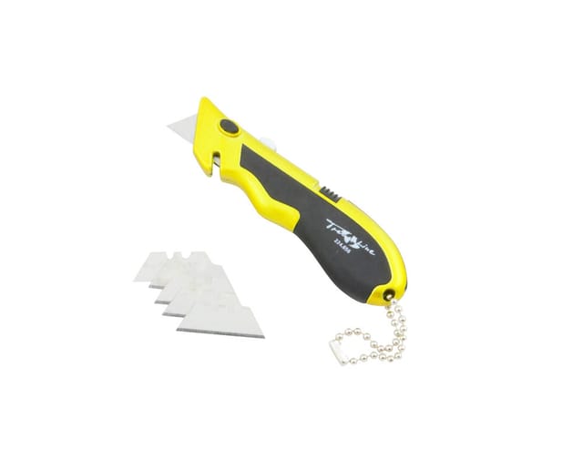 TrendLine Mini Cuttermesser inkl. 5 Klingen 9 cm Klingenlänge