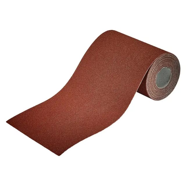 Wolfcraft Schleifpapier K80 5m x 115mm auf Rolle
