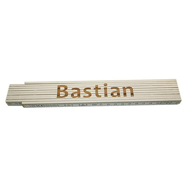 Zollstock Bastian 2 m weiß