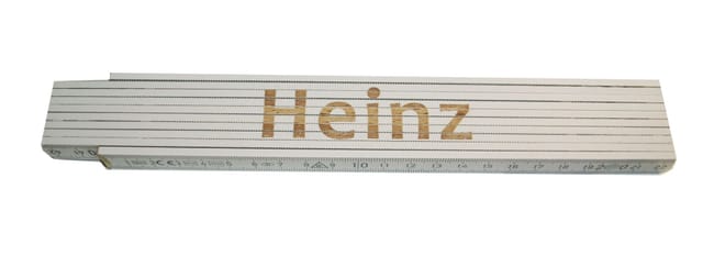 Zollstock Heinz 2 m weiß