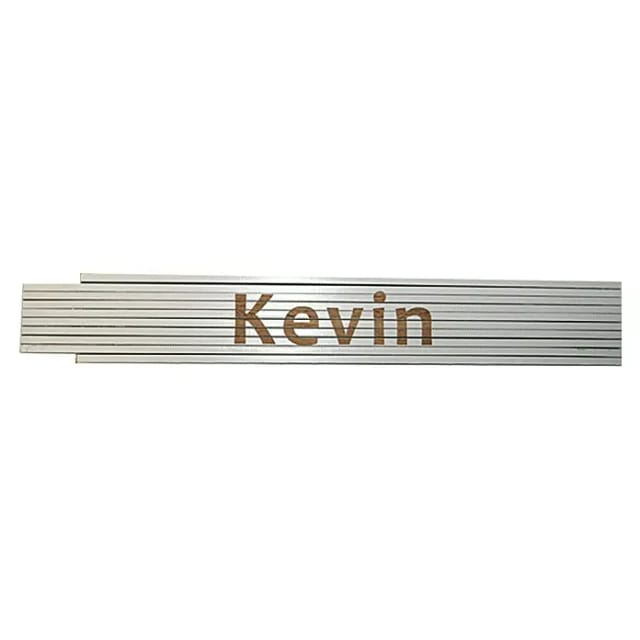 Zollstock Kevin 2 m weiß