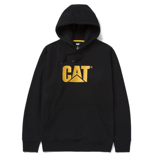 CAT Hoodie Kapuzenjacke Trademark schwarz