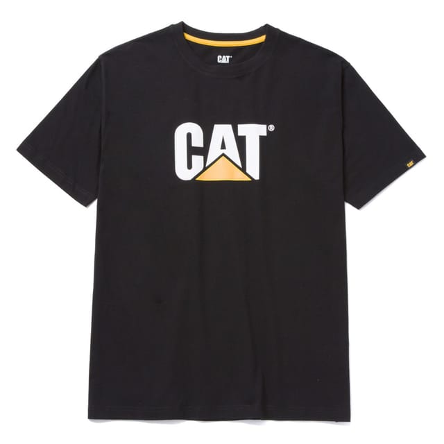 CAT T-Shirt Trademark Größe M schwarz
