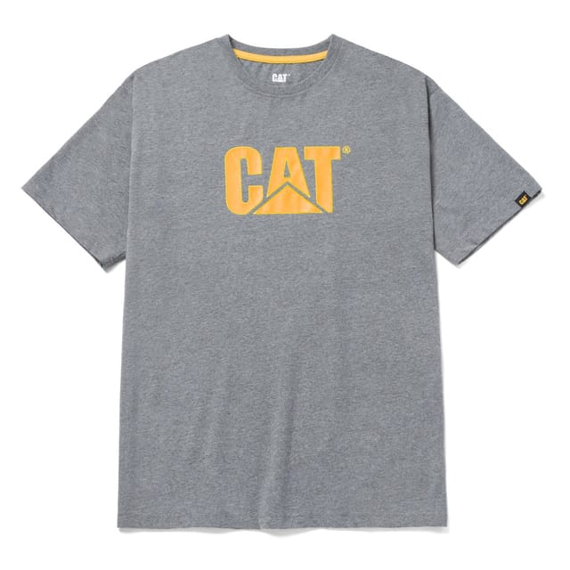 CAT T-Shirt Trademark Größe M dunkelgrau