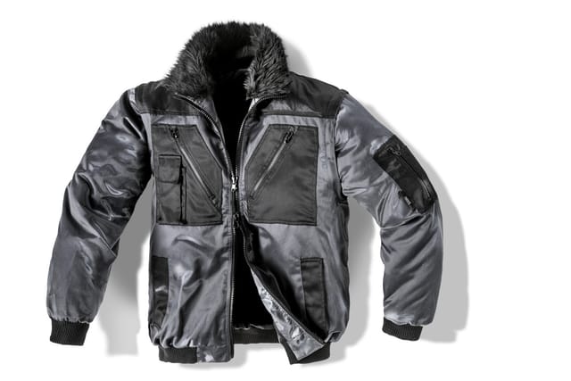 safety&more Pilotenjacke GALAXY anthrazit/schwarz