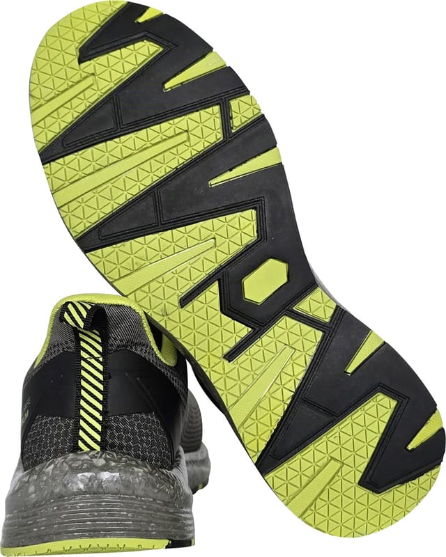 Sicherheitshalbschuh Ecostar Low S1P schwarz-neongrün