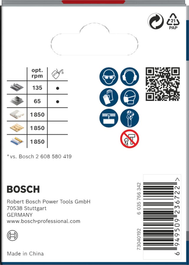 Bosch PRO Multi Material Lochsäge 64 mm mit Gewinde