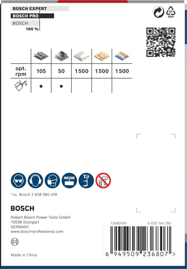 Bosch PRO Multi Material Lochsäge 83 mm mit Gewinde