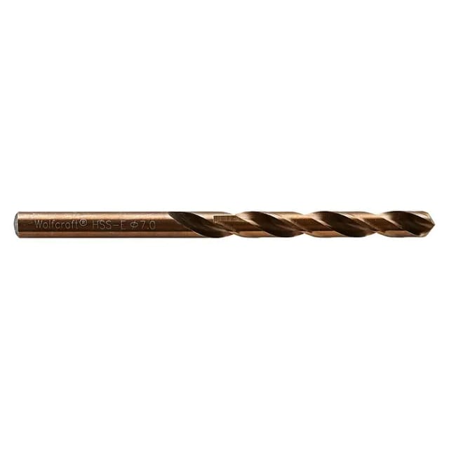Wolfcraft Metallbohrer HSS-Co 7458010 Ø 7 mm Rundschaft