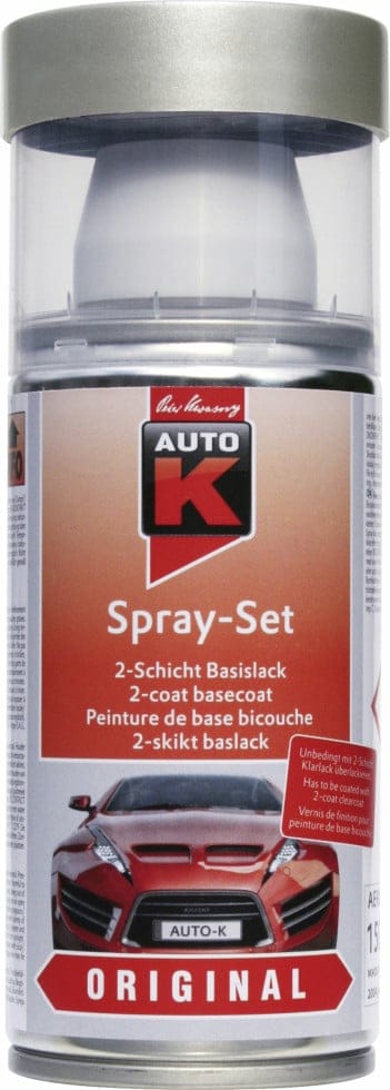 Auto-K Autolack Spray-Set BMW mineralweiß A96 150 ml