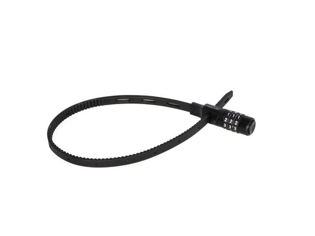 Fischer Kabelbinderschloss Fahrrad SN53/4 53 cm x Ø 4 mm schwarz
