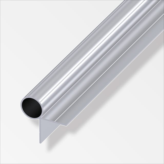 alfer Combitech Rundrohr Aluminium Ø 23,5 mm x 1 m pressblank