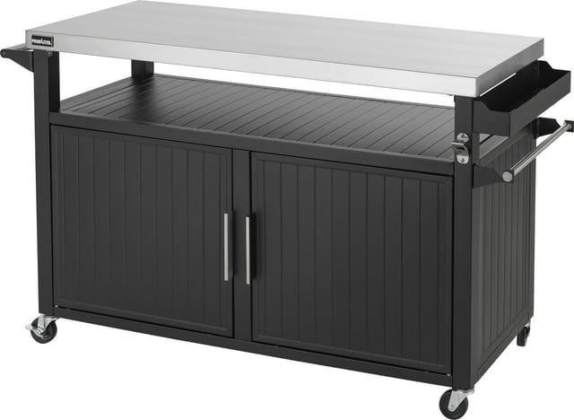 Primaster Grillwagen Napa XXL Universal 2-türig 153 x 90 cm schwarz