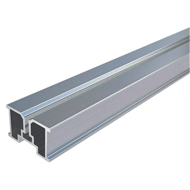 HSI Terra Systec Aluminium-Schiene pressblank 2 m