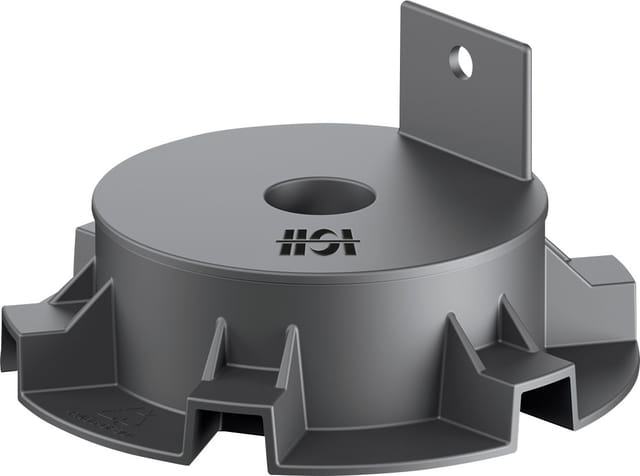 HSI Terra Classic Stelzlager 2,5 - 4 cm verstellbar Kunststoff schwarz