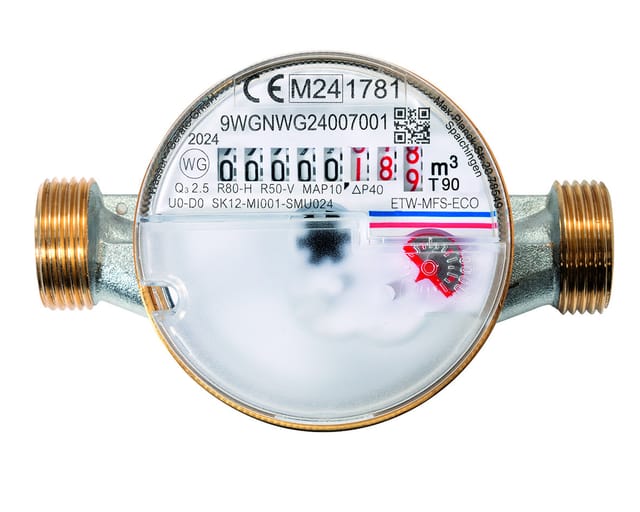 Wasserzähler Eco 2,5 m³ 80 mm für Kaltwasser
