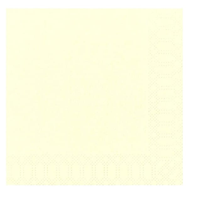 Duni Servietten Bio creme 24 x 24 cm - 20er Pack