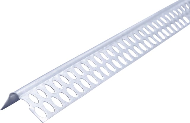 Baukom Spachtelprofil Kantenprofil 13 x 23,5 mm Aluminium glatt 5 Stück