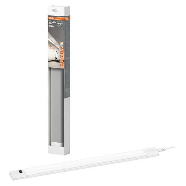 Osram LED Unterbauleuchte Linear Edge Sensor 8 Watt 30 cm dimmbar weiß