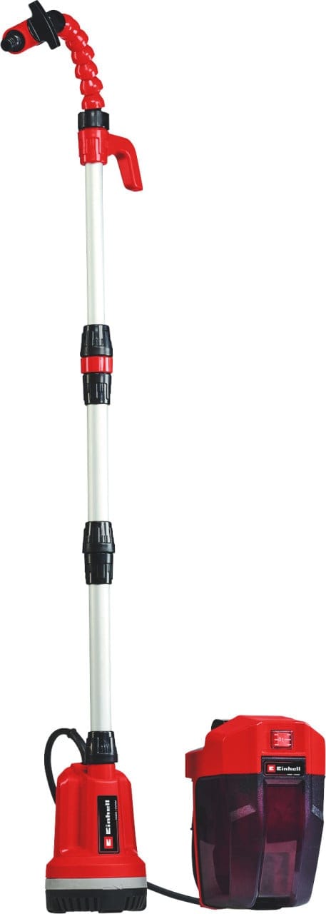 Einhell Gartenpumpe GE-PP 18 RB Fördermenge: 3.000 l/h inkl. Akku & Ladegerät