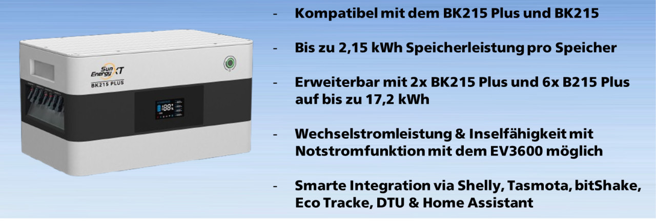 SunEnergyXT Erweiterungsspeicher B215 PLUS 2,15 kWh Bild 4