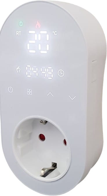Jollytherm Raumthermostat Smart Home mit Steckdosenanschluß