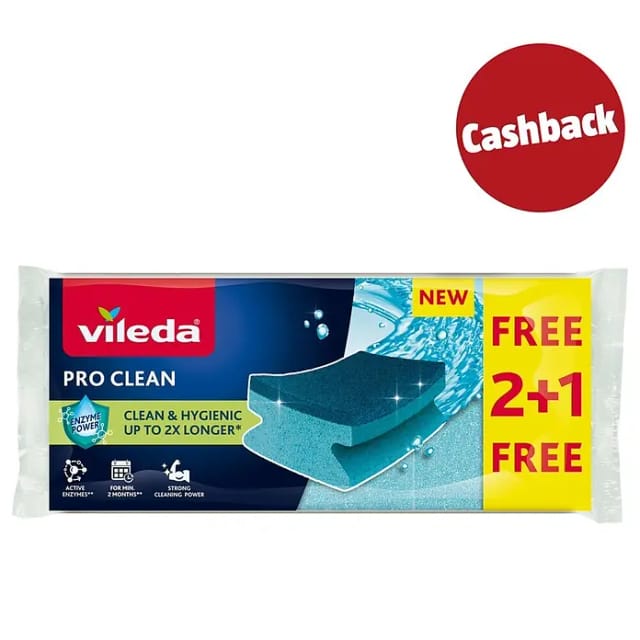 Vileda Topfreiniger Pro Clean 3 Stück
