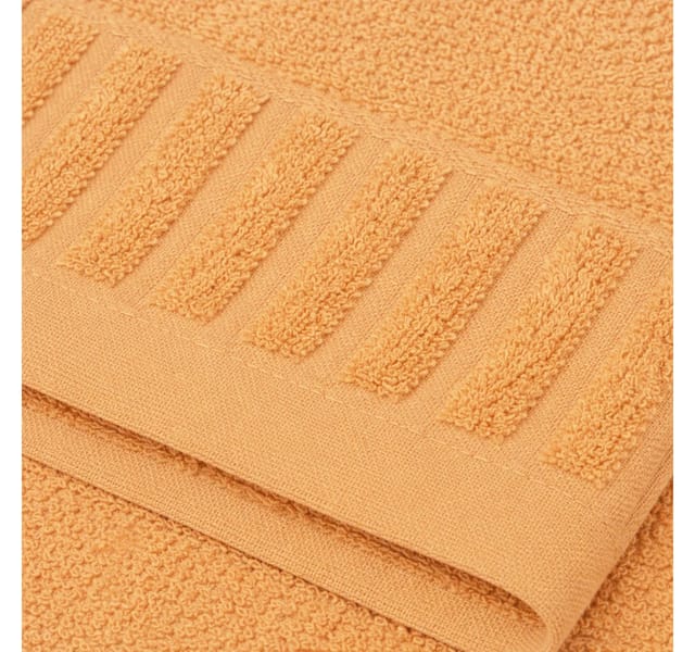 Seiftuch Uni Baumwolle 30 x 30 cm apricot