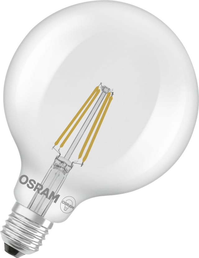 Osram LED Leuchtmittel E27 Star Globe 5,9W klar warmweiß