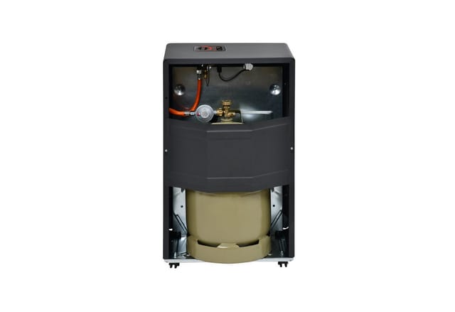 FireFix Gas-Heizofen schwarz 4200 Basic Plus 4,2 kW 77,5 x 46 x 34 cm