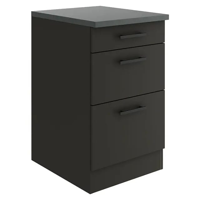 Optifit Unterschrank Madrid 420 anthrazit matt 50 cm