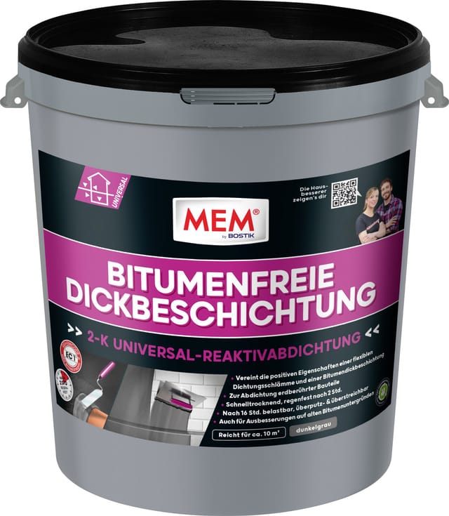 MEM Bitumenfreie Dickbeschichtung 24 kg