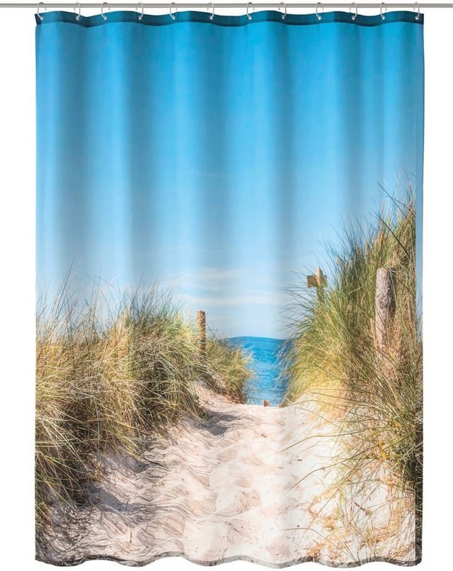 Kleine Wolke Duschvorhang Borkum multicolor 180 x 200 cm
