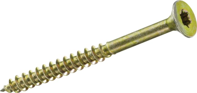 HSI Spanplattenschrauben TX25 Ø 4,5 x 50 mm - 150 Stück gelb verzinkt