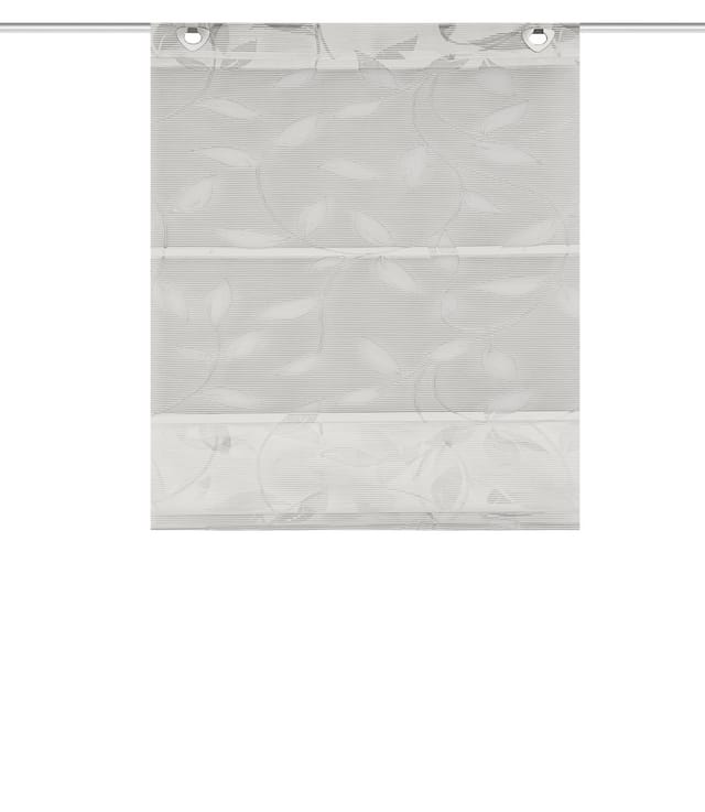 Home Wohnideen Magnetrollo Bambus 130 x 60 cm grau