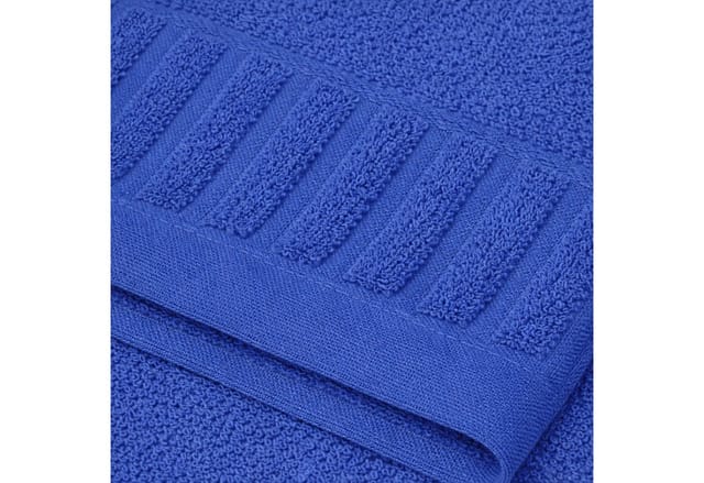 Seiftuch Uni Baumwolle 30 x 30 cm royal blau
