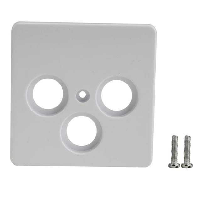 Unitec SAT/TV-Abdeckung Montreal S502 ultraweiß