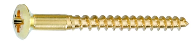Connex Holzschrauben 4.5 x 30 mm PZ 2 Linsensenkkopf - 12 Stk.