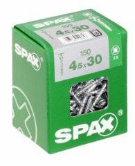 Spax Universalschrauben 4.5 x 30 mm TX 20 Senkkopf - 150 Stk.