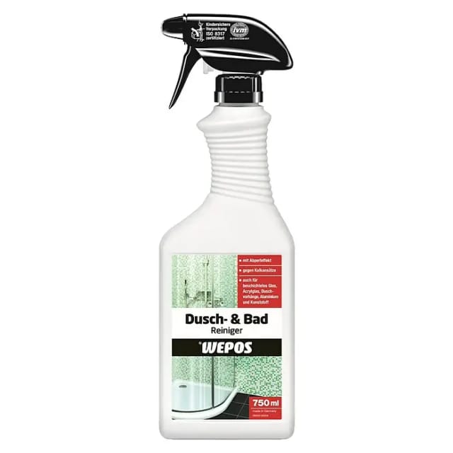 Wepos Dusch- und Badreiniger 750 ml