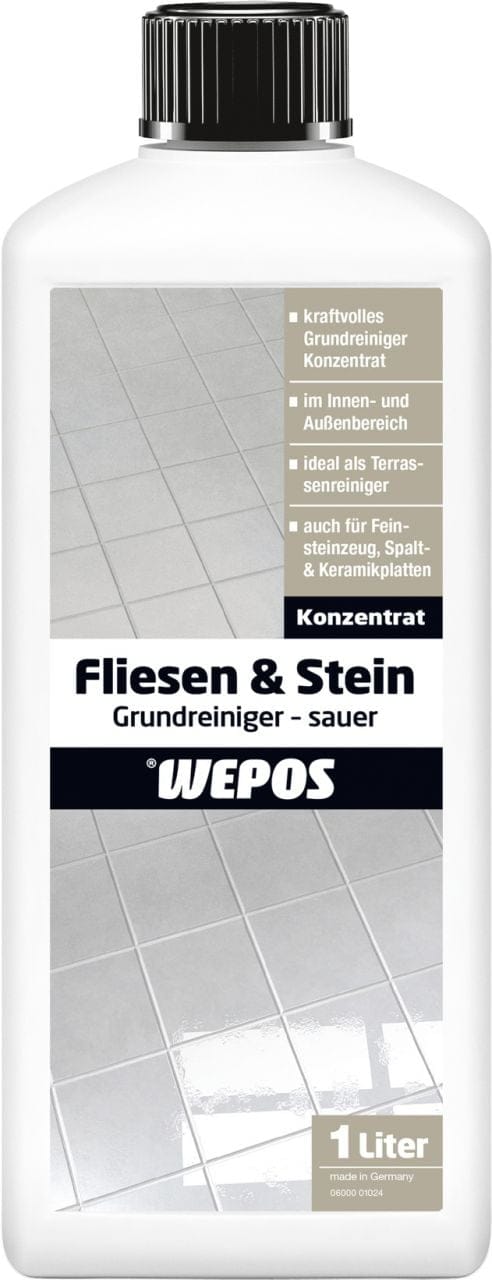 Wepos Fliesen- und Steinreiniger 1 L