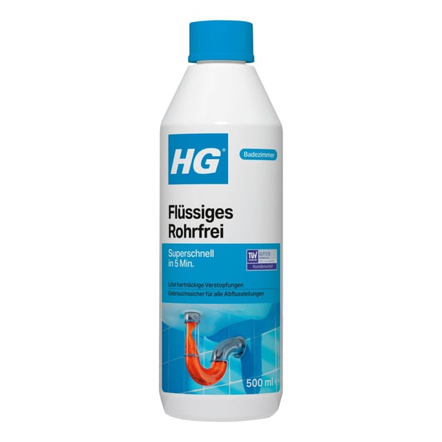 HG Rohrfrei flüssig 500 ml