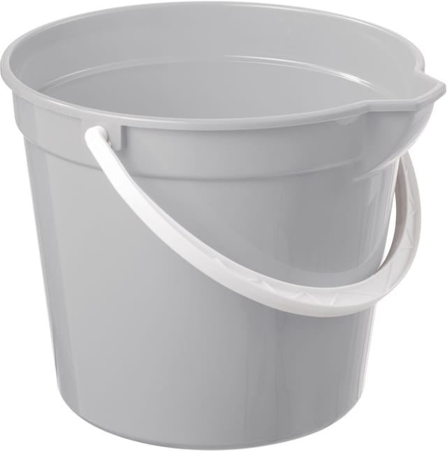 Sunware Eimer Basic 12 L silber