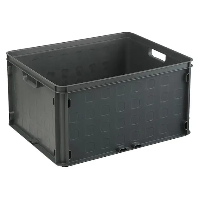 Sunware geschlossene Aufbewahrungsbox Square 52L anthrazit 50 x 40 x 26 cm