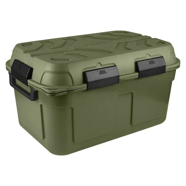 Sunware Aufbewahrungsbox Q-Line wasserdicht 130 L grün/anthrazit