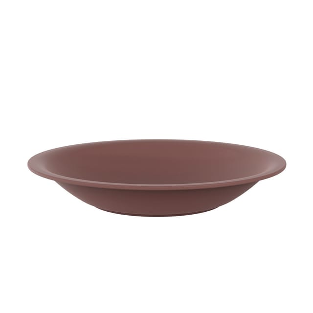 Rotho Teller Caruba Ø 21 cm tief weinrot