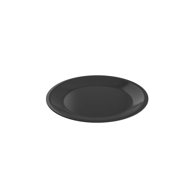 Rotho Teller Caruba Ø 26 cm flach schwarz